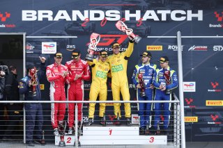 GT World Challenge powered by AWS Sprint Cup at Brands Hatch -  Overall Podium 