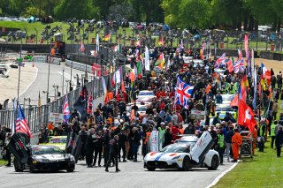  GT World Challenge powered by AWS Sprint Cup at Brands Hatch  - Grid
