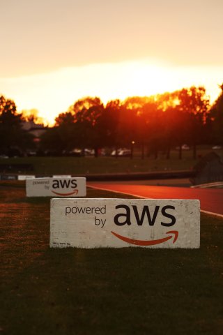 AWS in the GT World Challenge powered by AWS Sprint Cup at Brands Hatch sunset