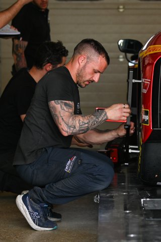 Scrutineering at GT World Challenge powered by AWS Sprint Cup at Brands Hatch 