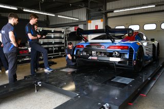 Scrutineering at GT World Challenge powered by AWS Sprint Cup at Brands Hatch 