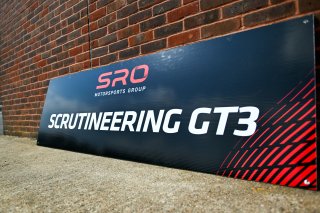 Scrutineering at GT World Challenge powered by AWS Sprint Cup at Brands Hatch 