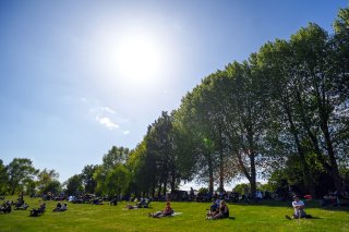 Fans at  GT World Challenge powered by AWS Sprint Cup at Brands Hatch 