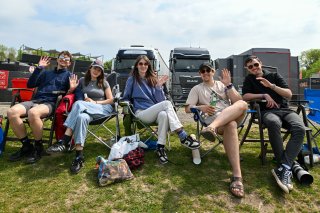 Fans at  GT World Challenge powered by AWS Sprint Cup at Brands Hatch 