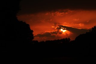 Sunset at Brands Hatch 