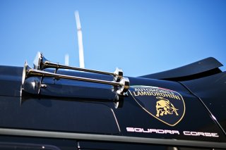 Lamborghini Truck in the Paddock