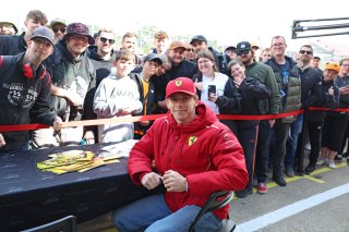 #50 - AF Corse - Arthur LECLERC - Thomas NEUBAUER - Ferrari 296 GT3 in the autograph session
