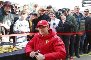 #50 - AF Corse - Arthur LECLERC - Thomas NEUBAUER - Ferrari 296 GT3 in the autograph session