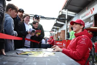 #50 - AF Corse - Arthur LECLERC - Thomas NEUBAUER - Ferrari 296 GT3 in the autograph session