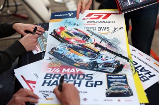 Autograph session  GT World Challenge powered by AWS Sprint Cup at Brands Hatch 