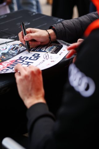 GT World Challenge powered by AWS Sprint Cup at Brands Hatch Autograph Session and Pitwalk