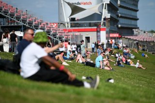 Fans at  GT World Challenge powered by AWS Sprint Cup at Brands Hatch 