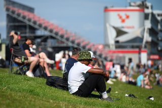 Fans at  GT World Challenge powered by AWS Sprint Cup at Brands Hatch 