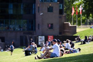 Fans at  GT World Challenge powered by AWS Sprint Cup at Brands Hatch 