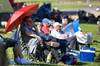Fans at  GT World Challenge powered by AWS Sprint Cup at Brands Hatch 