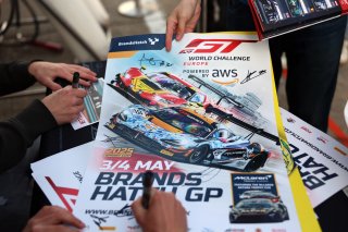  GT World Challenge powered by AWS Sprint Cup at Brands Hatch  Autograph Session
