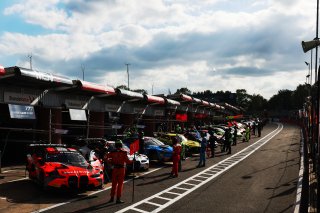 GT World Challenge powered by AWS Sprint Cup at Brands Hatch Pits