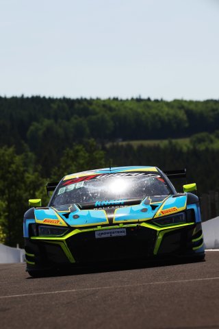 #28 - Haas RT - Xavier KNAUF - Gregory SERVAIS - Simon BALCAEN - Steven PALETTE - Audi R8 LMS GT3 EVO II