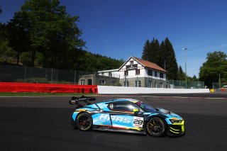 #28 - Haas RT - Xavier KNAUF - Gregory SERVAIS - Simon BALCAEN - Steven PALETTE - Audi R8 LMS GT3 EVO II