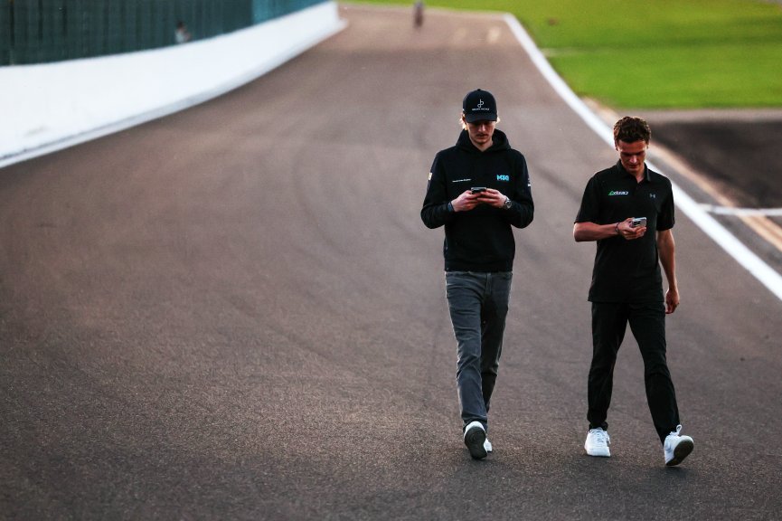 Drivers track walk