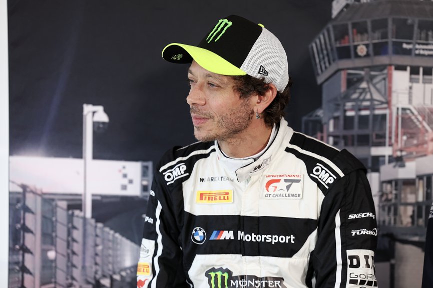 #46 - Team WRT - Valentino ROSSI - BMW M4 GT3 EVO in the Press Conference