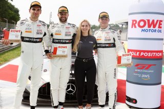 #17 - Mercedes-AMG Team GetSpeed - Luca STOLZ - Jules GOUNON - Fabian SCHILLER - Mercedes-AMG GT3 EVO with  Fabienne Wohlwend - ROWE Brand Ambassador  