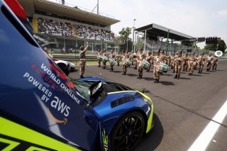 Band on the GT World Challenge Europe Powered by AWS Grid