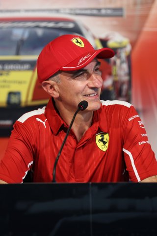 #52 - AF Corse -  Andrea BERTOLINI - Ferrari 296 GT3 Press Conference