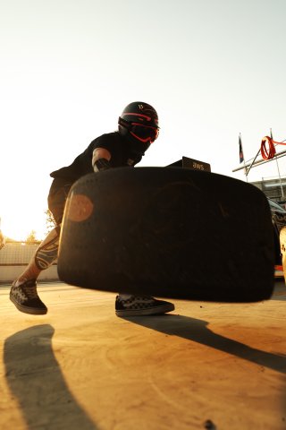 Evening pitwalk pitstop practice
