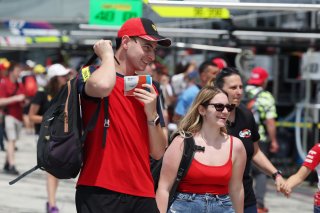 Fans on the GT World Challenge Europe Powered by AWS - Pitwalk and Autograph Session 