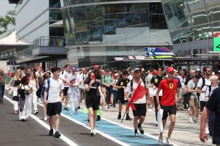 Fans on the GT World Challenge Europe Powered by AWS - Pitwalk and Autograph Session 