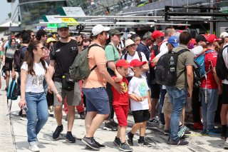 Fans on the GT World Challenge Europe Powered by AWS - Pitwalk and Autograph Session 