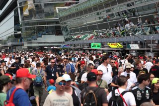 Fans on the GT World Challenge Europe Powered by AWS - Pitwalk and Autograph Session 