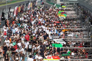 Fans on the GT World Challenge Europe Powered by AWS - Pitwalk and Autograph Session 