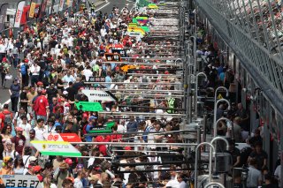 Fans on the GT World Challenge Europe Powered by AWS - Pitwalk and Autograph Session 