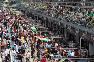 Fans on the GT World Challenge Europe Powered by AWS - Pitwalk and Autograph Session 