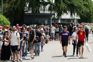 Fans on the GT World Challenge Europe Powered by AWS - Pitwalk and Autograph Session 
