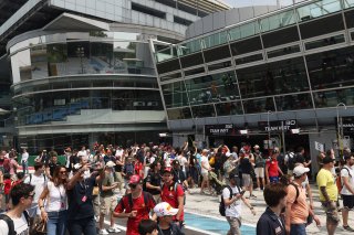 Fans on the GT World Challenge Europe Powered by AWS - Pitwalk and Autograph Session 