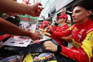 GT World Challenge Europe Powered by AWS - Pitwalk and Autograph Session - #50 - AF Corse - Francorchamps Motors - Eliseo DONNO - Antonio FUOCO - Arthur LECLERC - Ferrari 296 GT3 