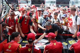 GT World Challenge Europe Powered by AWS - Pitwalk and Autograph Session - #50 - AF Corse - Francorchamps Motors - Eliseo DONNO - Antonio FUOCO - Arthur LECLERC - Ferrari 296 GT3 