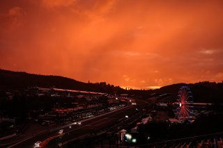Sunset at the CrowdStrike 24 Hours of Spa