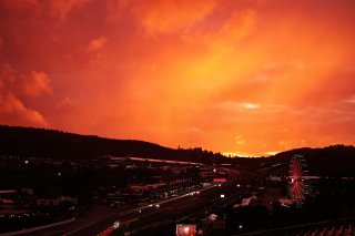 Sunset at the CrowdStrike 24 Hours of Spa