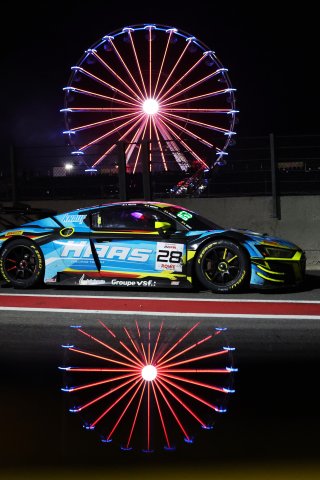 #28 - Haas RT - Xavier KNAUF - Gregory SERVAIS - Simon BALCAEN - Steven PALETTE - Audi R8 LMS GT3 EVO II 