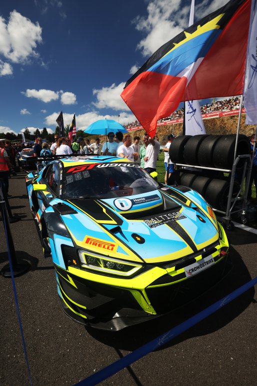 #28 - Haas RT - Xavier KNAUF - Gregory SERVAIS - Simon BALCAEN - Steven PALETTE - Audi R8 LMS GT3 EVO II  | SRO / JEP