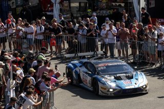 #63 - GRT - Grasser Racing Team - Mirko BORTOLOTTI - Jordan PEPPER - Luca ENGSTLER - Lamborghini Huracan GT3 EVO2 celebrate winning the CrowdStrike 24 Hours of Spa
