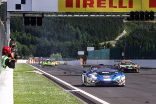 #63 - GRT - Grasser Racing Team - Mirko BORTOLOTTI - Jordan PEPPER - Luca ENGSTLER - Lamborghini Huracan GT3 EVO2 wins the race