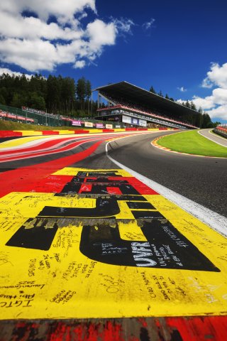 Spa-Francorchamps Circuit Curbs