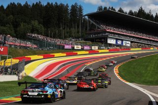 Start of the Crowdstrike 24 Hours of Spa 