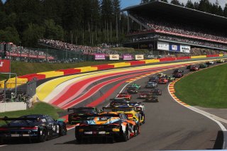 Start of the Crowdstrike 24 Hours of Spa 