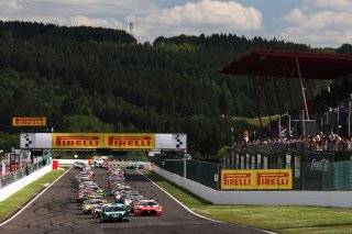 Start of the CrowdStrike 24 Hours of Spa